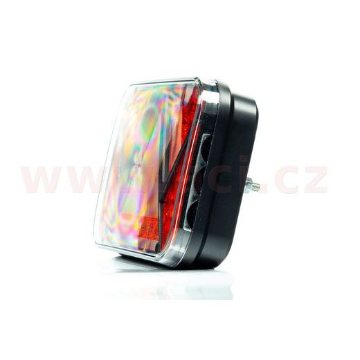 ZADNÍ SVĚTLO LED 200X130 MM, 5 PIN BAJONET, L