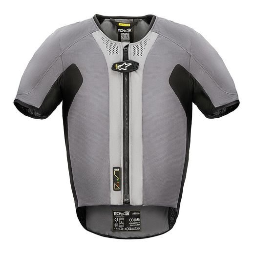 AIRBAGOVÁ VESTA TECH-AIR®5 SYSTEM, ALPINESTARS (ŠEDÁ/ČERNÁ)