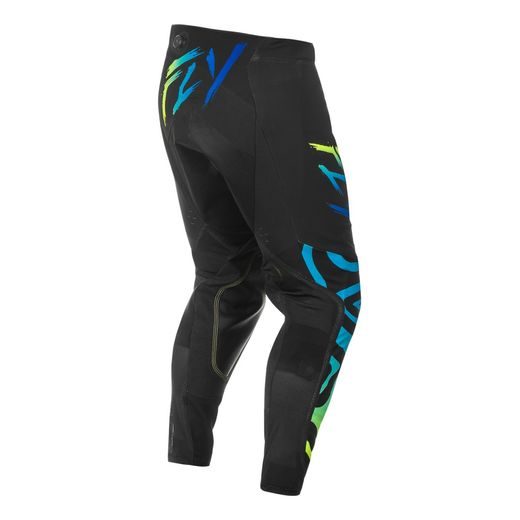 NOHAVICE EVOLUTION, FLY RACING - USA 2025 (ČERNÁ/MODRÁ/HI-VIS)