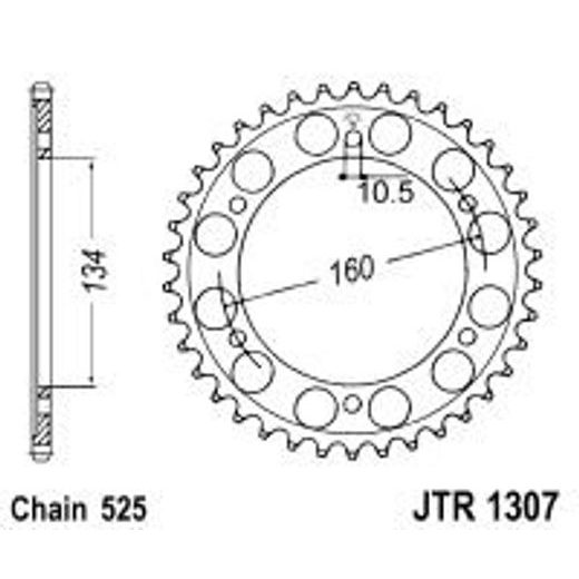REŤAZOVÁ SADA EK - ZLATÝ CHAIN 525 MVXZ, X-RING (X, NX, QX, XS), CHK FRONT SPROCKET JT, CHK REAR SPROCKET JT PRE HONDA CBR 600 RR 2007-2016