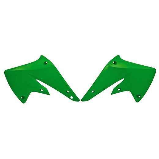 SPOJLERY CHLADIČA KAWASAKI, RTECH (ZELENÉ, PÁR)