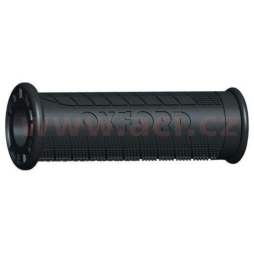 GRIPY FAT GRIPS S VÄČŠÍ VONKAJŠÍM PRIEMEROM, OXFORD (ČIERNA GUMA, TVRDOSŤ GUMY MEDIUM, NA RIADIDLÁ O PRIEMERU 22 MM, PÁR)