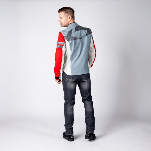 LAMINATED JACKET IXS RAPID-STX 2.2 X2-311426 BLUE GREY-RED 2XL