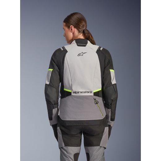 BUNDA STELLA ANDES V4 DRYSTAR, ALPINESTARS, DÁMSKA (TMAVO ŠEDÁ/SVĚTLE ŠEDÁ/ČERNÁ/ŽLUTÁ FLUO) 2026