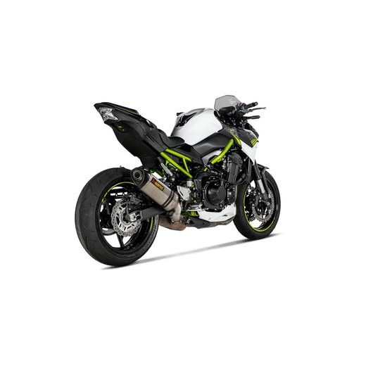 HOMOLOGOVANÁ VÝFUKOVÁ KONCOVKA, OBMEDZENIA A2, RAD SLIP-ON LINE (TITANIUM), AKRAPOVIČ