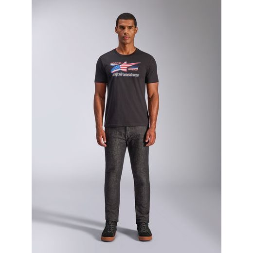 TRIKO NATIONALS CSF, ALPINESTARS (ČERNÁ/ČERVENÁ/MODRÁ/BÍLÁ)