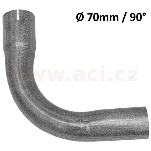 UNIVERZÁLNÍ KOLENO VÝFUKU P8527 PRŮMĚR 70/90 FENNO