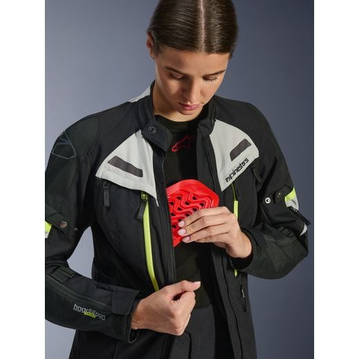 BUNDA STELLA BOGOTA PRE DRYSTAR, ALPINESTARS, DÁMSKA (ČERNÁ/ŠEDÁ/ŽLUTÁ FLUO) 2026