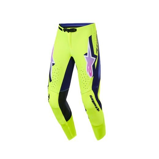 NOHAVICE SUPERTECH VISTA, ALPINESTARS (ŽLTÁ FLUO/FIALOVÁ/ČERNÁ) 2026