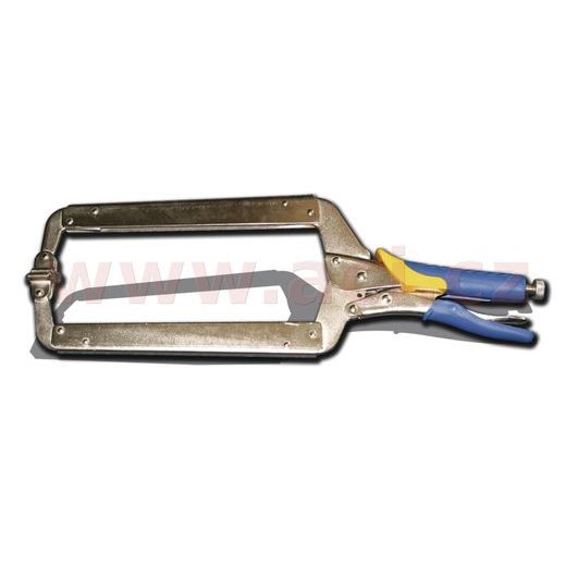 SAMOSVORNÉ UPÍNACÍ KLEŠTĚ S "C" ČELISTMI (DLOUHÉ)