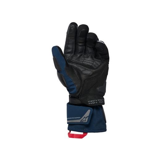RUKAVICE WT-8 GORE-TEX® INSULATED, ALPINESTARS (ČERNÉ/TMAVĚ MODRÉ/ČERVENÉ) 2026