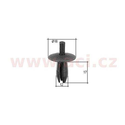 PLASTOVÝ NÝTEK (SADA 10 KS)