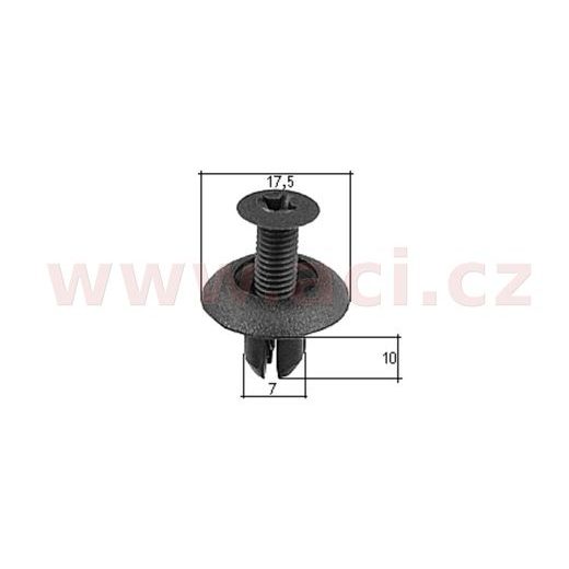 PLASTOVÝ NÝTEK (SADA 10 KS)