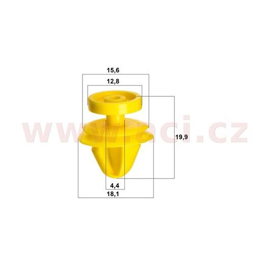PLASTOVÁ PŘÍCHYTKA (SADA 5 KS)