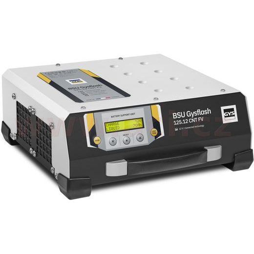 NABÍJEČKA/STABILIZOVANÝ ZDROJ GYSFLASH 125.12 CNT FV 12 V, 20-1500 AH, 120 A, KABLELY 5 M