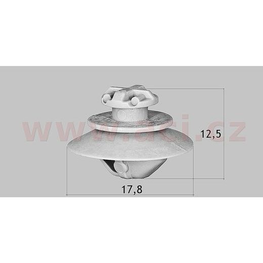 PLASTOVÁ PŘÍCHYTKA (SADA 10 KS)