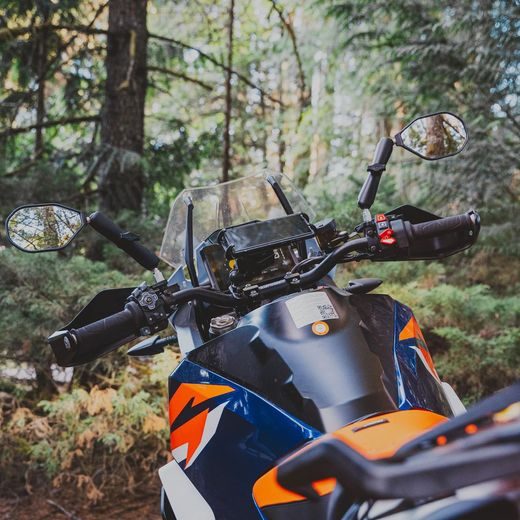 KOMPLETNÉ SESTAVA ZRKADIEL TOUGH-MIRROR (1X ĽAVÝ ZÁVIT M10X1,25), RAM MOUNTS