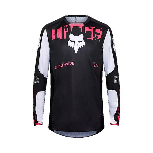 FOX 180 DIGI IMAGE JERSEY - BLACK/PINK