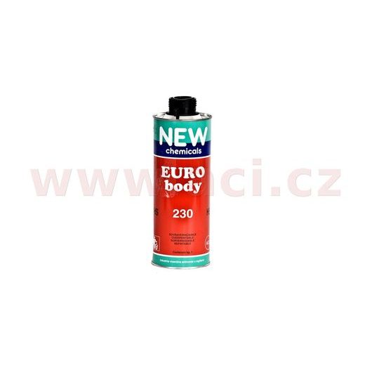 EURO BODY ČERNÝ OCHRANNÝ NÁSTŘIK (PŘELAKOVATELNÝ) NEW CHEMICALS 2 KG