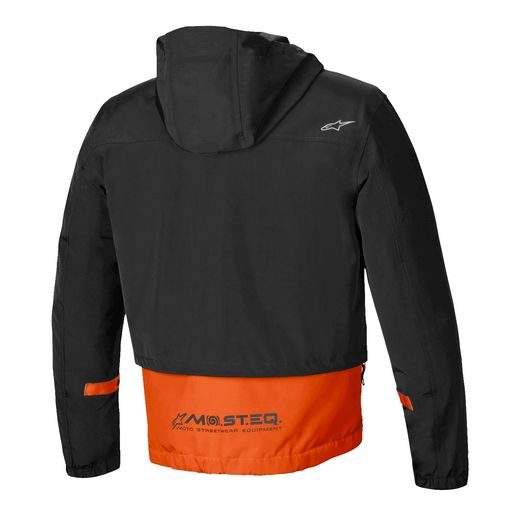 BUNDA MOOTANT WATERPROOF PARKA, ALPINESTARS (ČERNÁ/ORANŽOVÁ FLUO) 2026