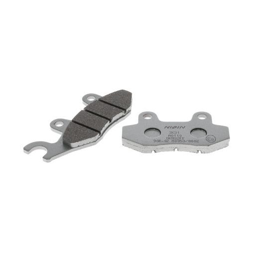 BRZDOVÉ DOŠTIČKY, NISSIN (SEMI-METALICKÁ ZMES) 2 KS V BALENIE