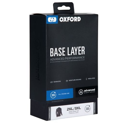 TERMOTRIKO S DLHÝM RUKÁVOM ADVANCED BASE LAYER, OXFORD ADVANCED (ŠEDÉ/ČERNÉ)