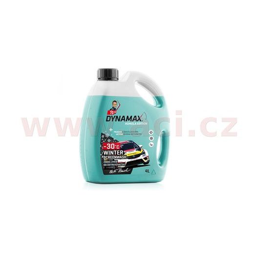 DYNAMAX SCREENWASH -30 HOMOLA EDITION - NEMRZNÚCA KVAPALINA DO OSTREKOVAČOV 4 L