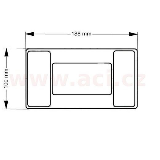 SKLO SVÍTILNY SDRUŽENÉ (BLINKR UPROSTŘED, MLHOVKA) JOKON 2002 (NĚMECKO), P