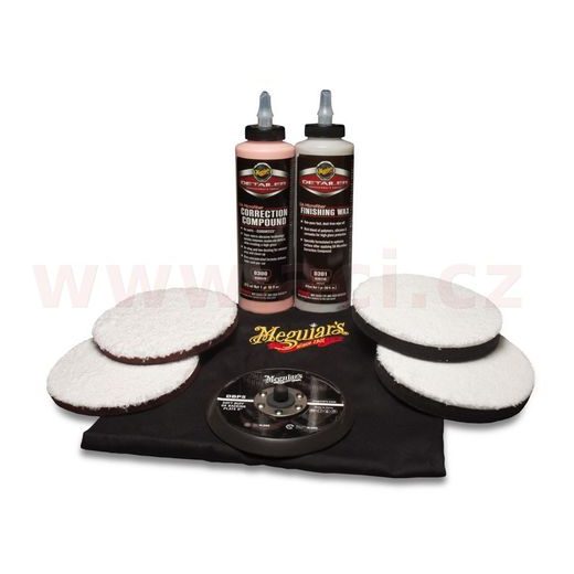 MEGUIAR'S PROFESIONÁLNE SADA PRE RENOVÁCIU LAKU DA MICROFIBER 5" DA MICROFIBER CORRECTION SYSTEM 5" KIT SADA 5"