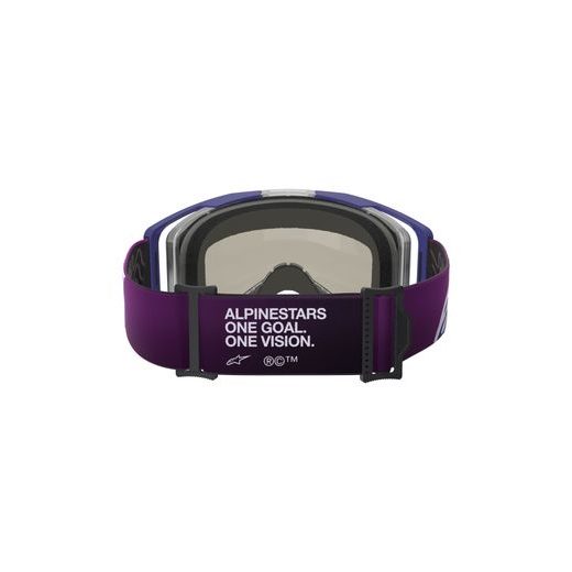 OKULIARE VISION 8 CORP, ALPINESTARS (FIALOVÁ/ČIRÁ, ZRKADLOVÉ STRIEBORNÉ PLEXI) 2026