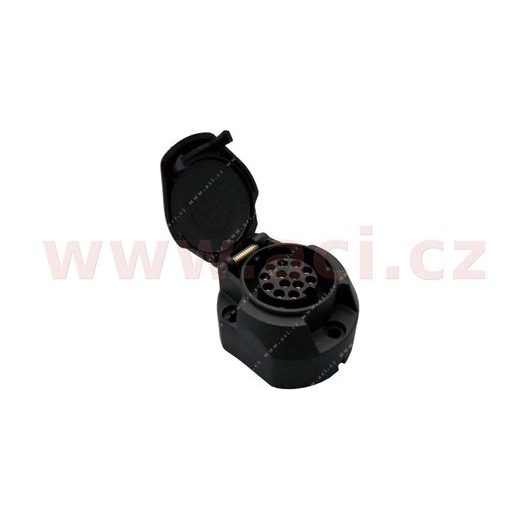 ZÁSUVKA 13 PIN 12V S ODPOJ. MLHOVKY + TĚSNĚNÍ, TESAT, ORIGINÁL