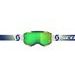 OKULIARE FURY CH MODRÁ/ZELENÁ, SCOTT - USA, (PLEXI ZELENÝ CHRÓM)