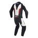 JEDNODIELNA KOMBINÉZA GP FORCE V2, ALPINESTARS (BÍLÁ/ČERNÁ/ČERVENÁ FLUO) 2026