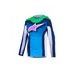 DRES SUPERTECH MAVEN YOUTH, ALPINESTARS, DETSKÉ (BÍLÁ/MODRÁ/FIALOVÁ/ZELENÁ FLUO) 2027