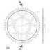 REŤAZOVÁ SADA EK - ZLATÝ REŤAZ 520 ZVX, X-KRÚŽOK, KOLIESKO SUPERSPROX, ROZETA SUPERSPROX PRE BMW G 650 XMOTO 2007-2010