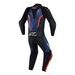 DVOJDIELNA KOMBINÉZA GP FORCE V2, ALPINESTARS (ČERNÁ/MODRÁ/ČERVENÁ FLUO) 2026
