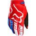 FOX YTH 180 SKEW GLOVE - YM, WHITE/RED/BLUE MX22