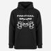 FINNTRAIL HOODY ATV SKULL BLACK