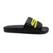 POOLSIDI BLACK/YELLOW FLUO