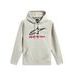 MIKINA ALWAYS HOODIE 3, ALPINESTARS (BIELA OFF WHITE/ČERNÁ/ČERVENÁ)