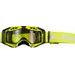 LS2 AURA GOGGLE BLACK H-V YELLOW WITH CLEAR VISOR