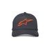 ŠILTOVKA AGELESS SNAPBACK, ALPINESTARS (ŠEDÁ/ORANŽOVÁ)