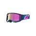 OKULIARE VISION 8 MAVEN, ALPINESTARS (MODRÁ/FIALOVÁ, ZRKADLOVÉ RUŽOVÉ PLEXI) 2027