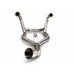 DECAT PIPE GPR BMW.48.DEC BRUSHED STAINLESS STEEL PRE BMW R 1200 R / RS 2011-2014
