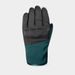 RUKAVICE WILDRY F, RACER, DÁMSKE (ČERNÁ/TYRKYSOVÁ)