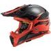 LS2 MX437 FAST EVO ROAR MATT BLACK RED