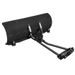 SHARK SNOW PLOW 60" DELUXE BLACK (152 CM) WITH ADAPTER