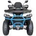 XRW FRONT BUMPER ALU SX5 BLUE RAL 5012 - SEGWAY SNARLER AT5 S / L
