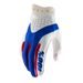 RUKAVICE ITRACK, 100% - USA (ČERVENÁ/BÍLÁ/MODRÁ)