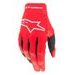 RUKAVICE RADAR, ALPINESTARS (ČERVENÁ/STŘÍBRNÁ) 2026